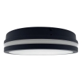 LED Stropna kupaonska svjetiljka sa senzorom ELLÉ LED/24W/230V 3000/4000/6500K promjer 26 cm IP54 antracit