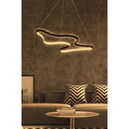 LED Stropna lampa ARTISAN LED/36W/230V 4000K Crna