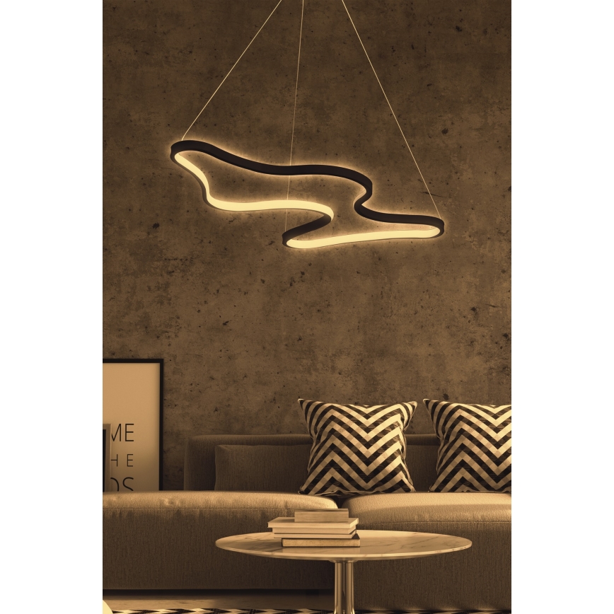 LED Stropna lampa ARTISAN LED/36W/230V 4000K Crna