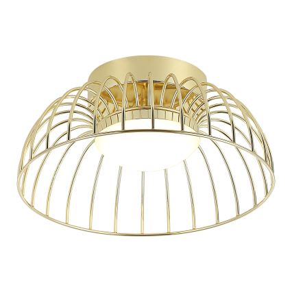 LED stropna lampa BETSY LED/12W/230V promjer 25 cm zlatna