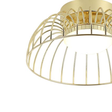 LED stropna lampa BETSY LED/12W/230V promjer 25 cm zlatna