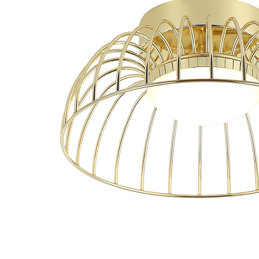 LED stropna lampa BETSY LED/12W/230V promjer 25 cm zlatna