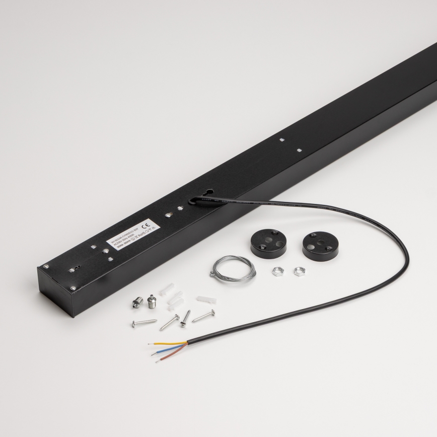 LED stropna nadometna i viseća svjetiljka CYNIDECO LED/12W/230V 4000K crna