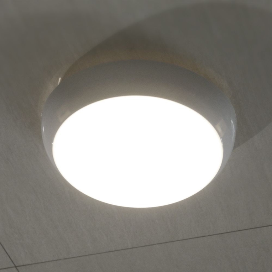LED Stropna panik svjetiljka sa senzorom LED/8W/16W/20W/230V IP65 3000/4000/6500K pr. 32 cm