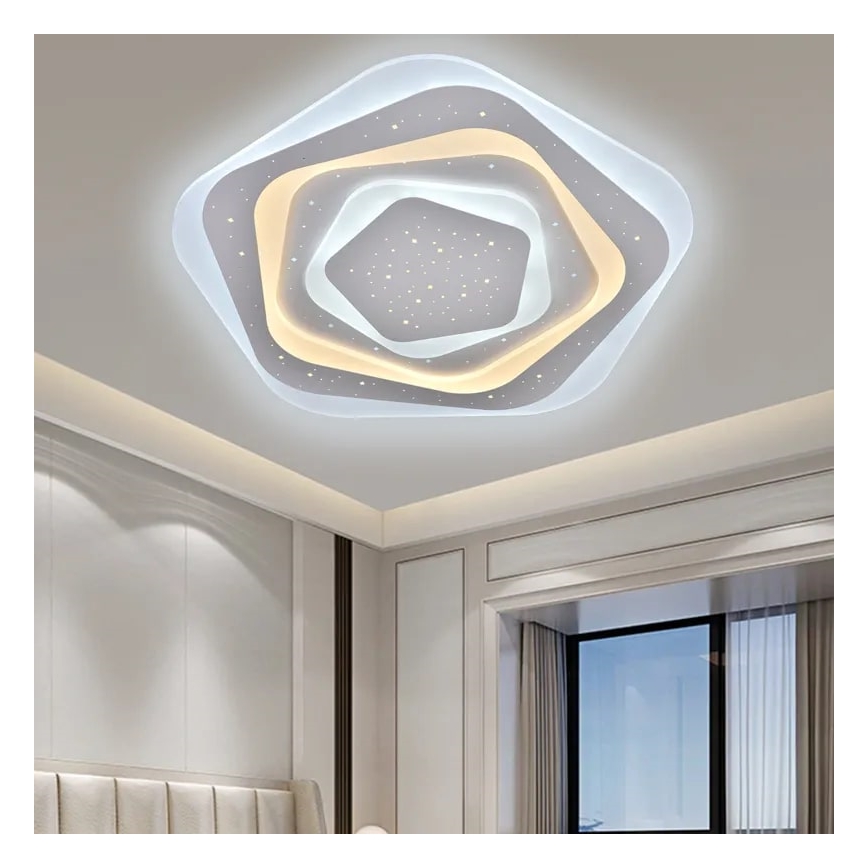 LED Dimmabilno stropno svjetlo LED/105W/230V 3000-6500K + daljinski upravljač