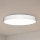 LED stropna svjetiljka 135 W/230 V, 3000/4000/6500 K, Ø 80 cm, bijela