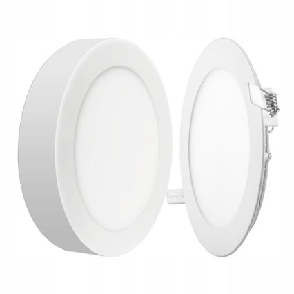 LED Stropna svjetiljka 2u1 LED/18W/230V 4500K pr. 22,6 cm bijela