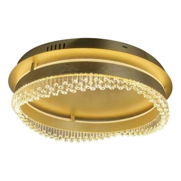 LED stropna svjetiljka 36W/230V, promjer 43 cm, zlatna