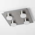 LED stropna svjetiljka 4xLED/4W/230V matni krom
