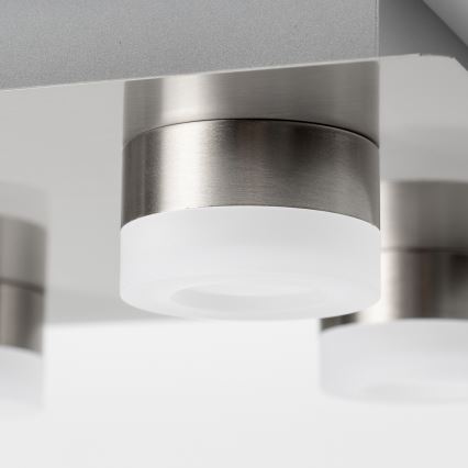 LED stropna svjetiljka 4xLED/4W/230V matni krom