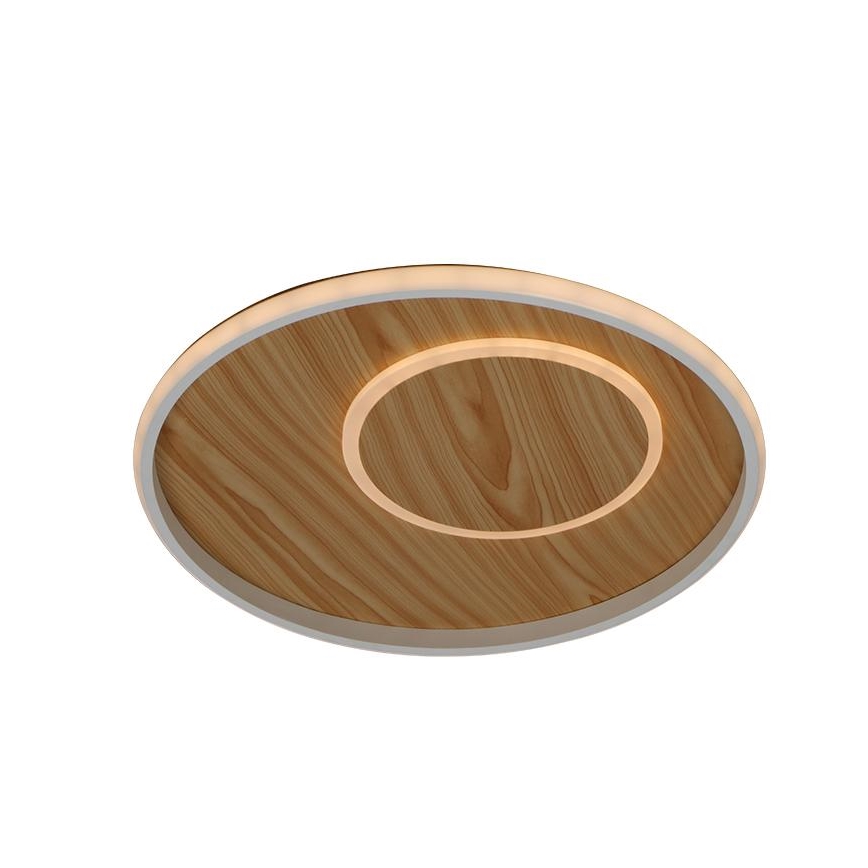 LED Dimmabilno stropno svjetlo LED/65W/230V 3000-6500K smeđa + daljinski upravljač