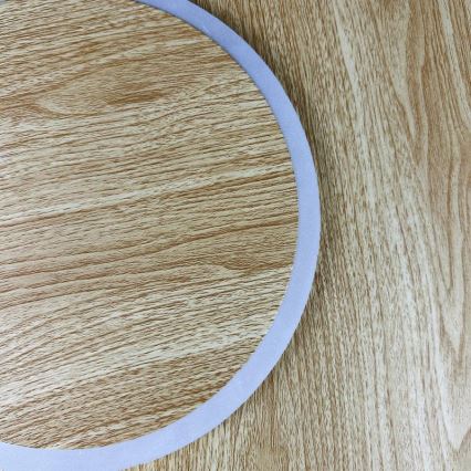 LED Dimmabilno stropno svjetlo LED/65W/230V 3000-6500K smeđa + daljinski upravljač