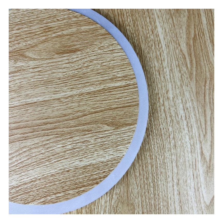 LED Dimmabilno stropno svjetlo LED/65W/230V 3000-6500K smeđa + daljinski upravljač