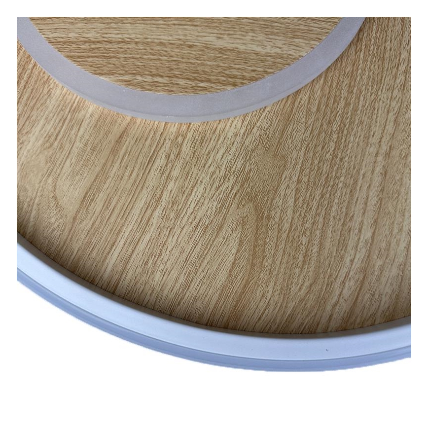 LED Dimmabilno stropno svjetlo LED/65W/230V 3000-6500K smeđa + daljinski upravljač