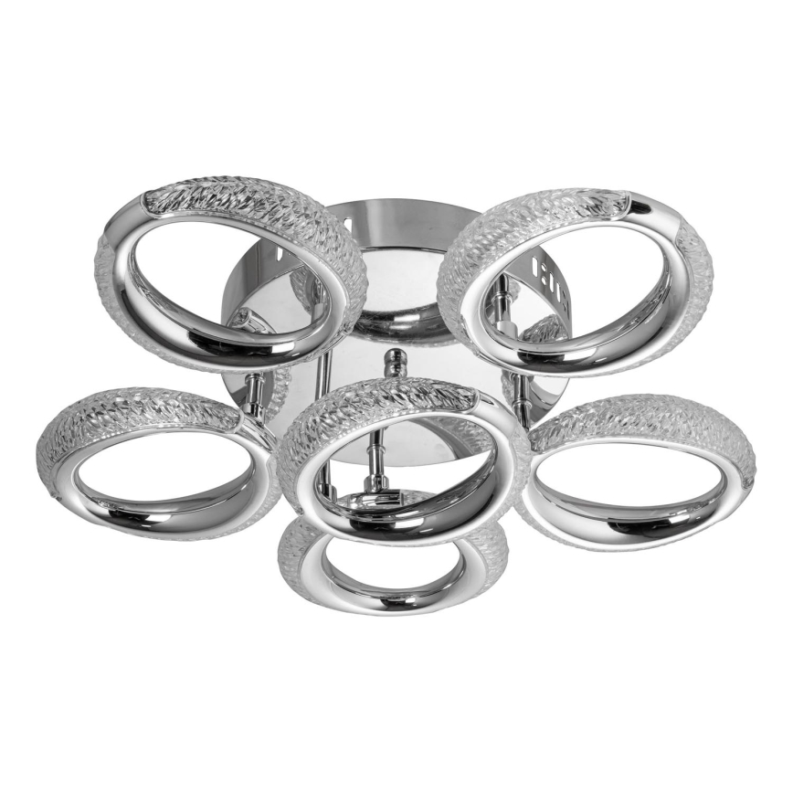 LED Stropna svjetiljka 6xLED/14W/230V 3000-5000K pr. 46 cm sjajni krom