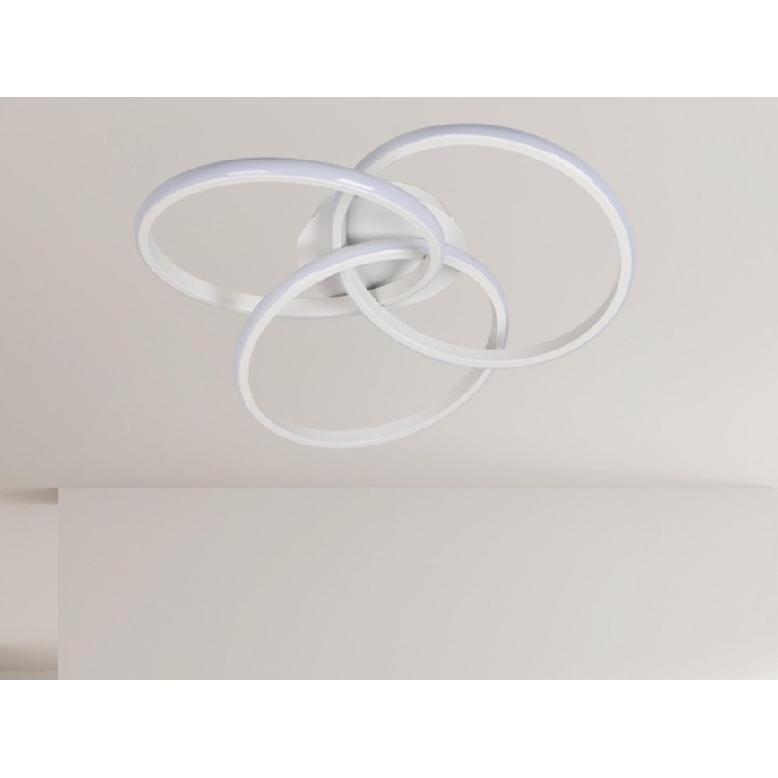 LED Dimmabilno stropno svjetlo LED/70W/230V 3000-6500K bijela + daljinski upravljač