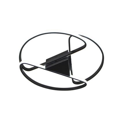 LED Dimmabilni stropni svjetiljka LED/75W/230V 3000-6500K crna + daljinski upravljač
