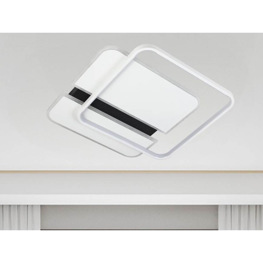 LED Dimmabilno stropno svjetlo LED/95W/230V 3000-6500K bijela + daljinski upravljač