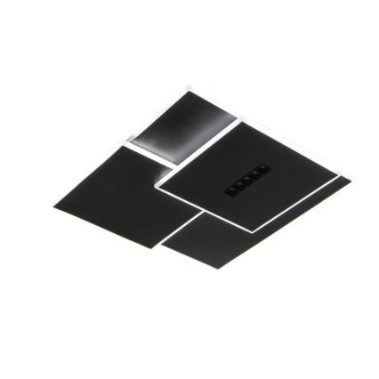 LED Dimmabilno stropno svjetlo LED/95W/230V 3000-6500K crno + daljinski upravljač