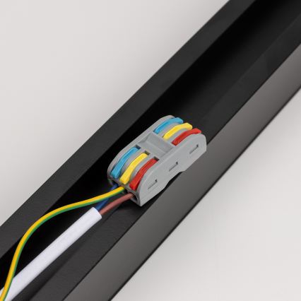 LED stropna svjetiljka ALLDAY BASIC LED/40W/230V 2700/4000/6000K crna