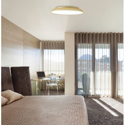 LED stropna svjetiljka ART LED/21W/230V zlatna