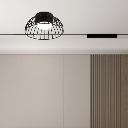 LED Stropna svjetiljka BETSY LED/12W/230V prom. 25 cm crna