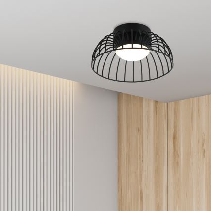 LED Stropna svjetiljka BETSY LED/12W/230V prom. 25 cm crna