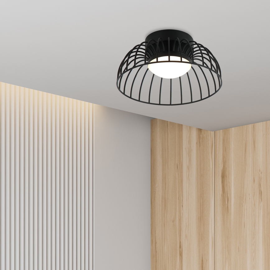 LED Stropna svjetiljka BETSY LED/12W/230V prom. 25 cm crna