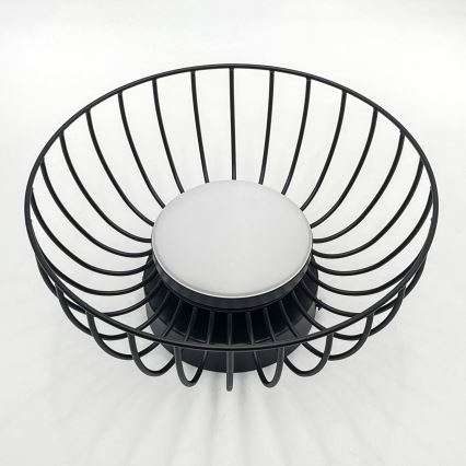 LED Stropna svjetiljka BETSY LED/12W/230V prom. 25 cm crna
