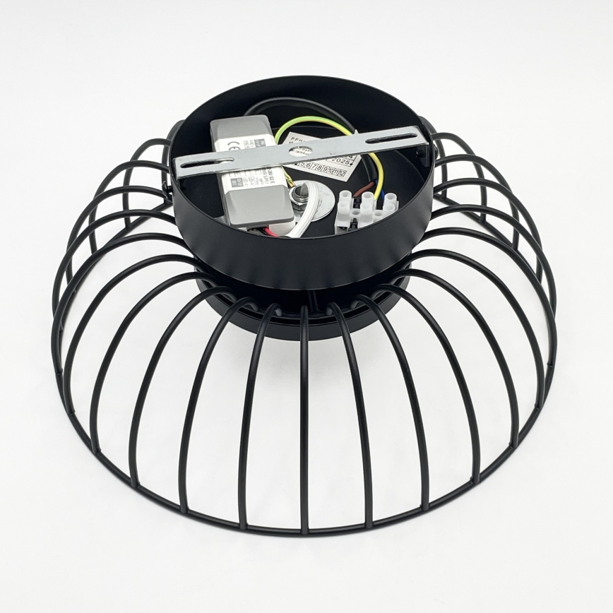 LED Stropna svjetiljka BETSY LED/12W/230V prom. 25 cm crna