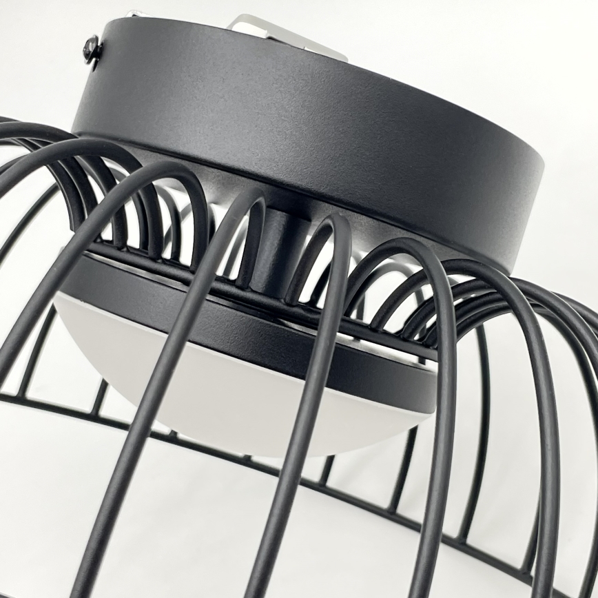LED Stropna svjetiljka BETSY LED/12W/230V prom. 25 cm crna