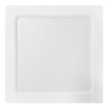 LED Stropna svjetiljka BLOCK LED/12W/230V 4000K 16,7x16,7 cm bijela