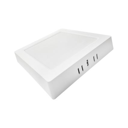 LED Stropna svjetiljka BLOCK LED/12W/230V 4000K 16,7x16,7 cm bijela