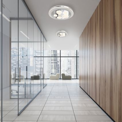 LED Dimmabilno stropno svjetlo BUBBLES LED/48W/230V + daljinski upravljač