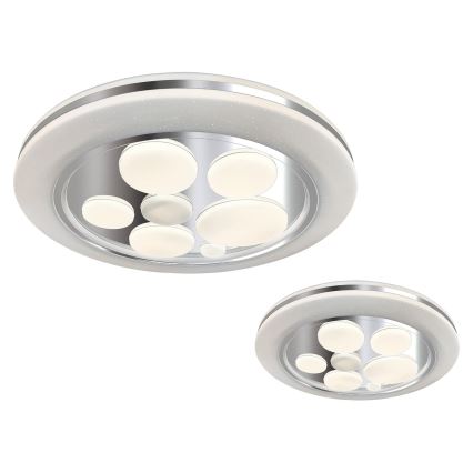 LED Dimmabilno stropno svjetlo BUBBLES LED/48W/230V + daljinski upravljač