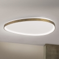 LED Stropna svjetiljka CHARLIE LED/72W/230V pr. 80 cm zlatna