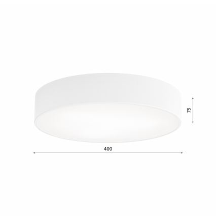 LED Stropna svjetiljka CLEO LED/43W/230V 4000K pr. 40 cm bijela