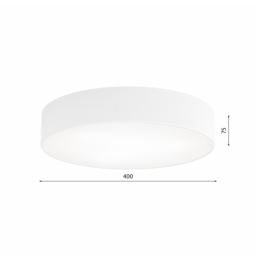 LED Stropna svjetiljka CLEO LED/43W/230V 4000K pr. 40 cm bijela