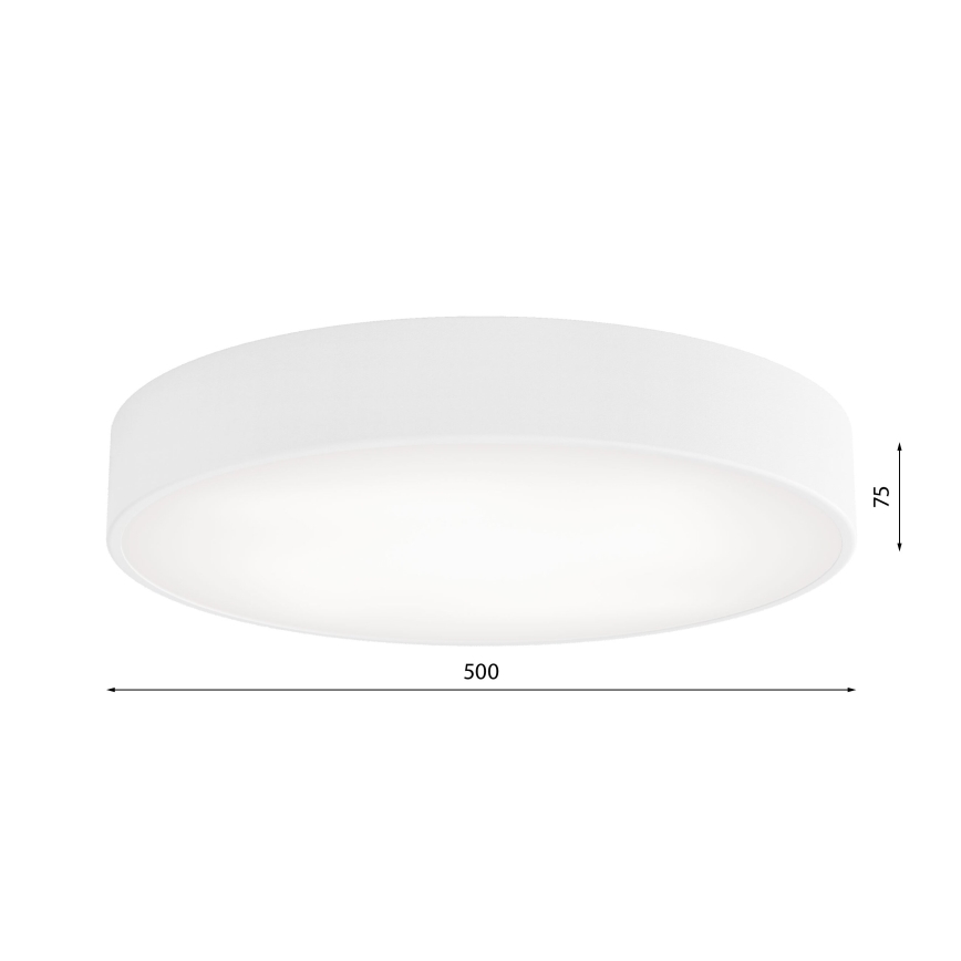 LED Stropna svjetiljka CLEO LED/69W/230V 3000K pr. 50 cm bijela