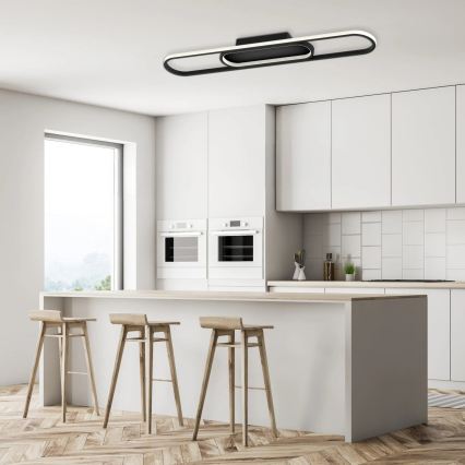 LED Stropna svjetiljka CORDOBA LED/26W/230V crna