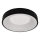 LED stropna svjetiljka DRAX, 32 W, 230 V, 4000 K, Ø 38 cm, crna