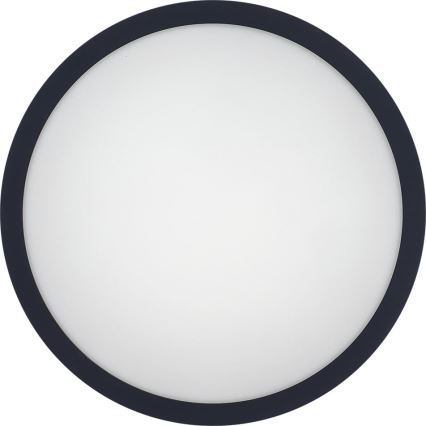 LED Stropna svjetiljka za kupaonicu ELLÉ LED/24W/230V 3000/4000/6500K promjer 26 cm IP54 antracit