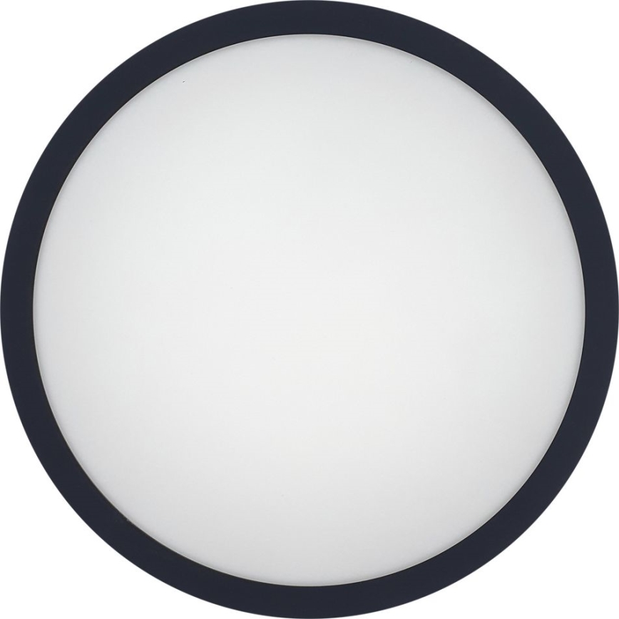 LED Stropna svjetiljka za kupaonicu ELLÉ LED/24W/230V 3000/4000/6500K promjer 26 cm IP54 antracit