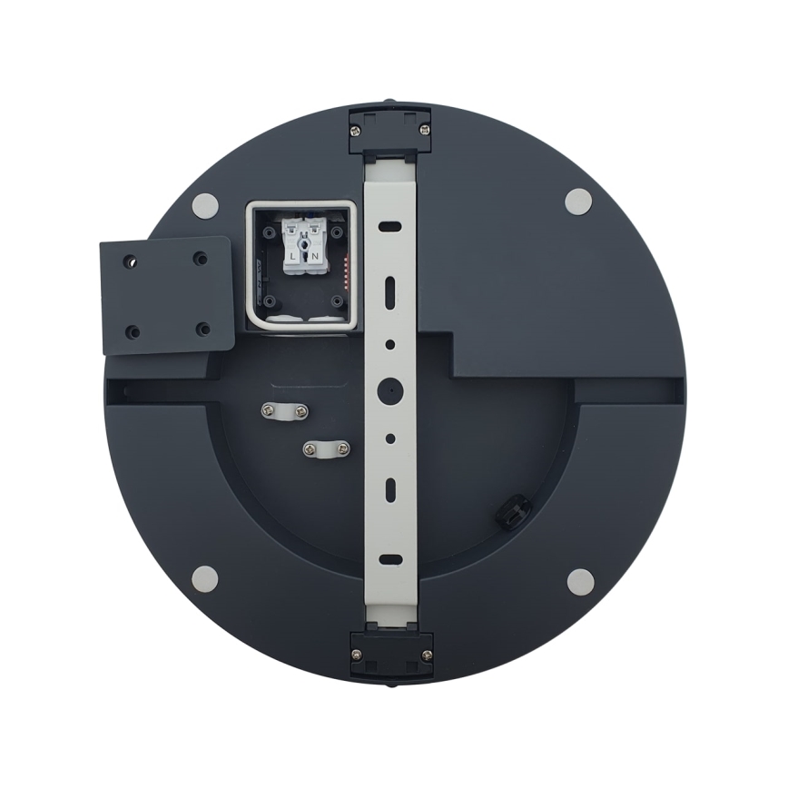 LED Stropna svjetiljka za kupaonicu ELLÉ LED/24W/230V 3000/4000/6500K promjer 26 cm IP54 antracit