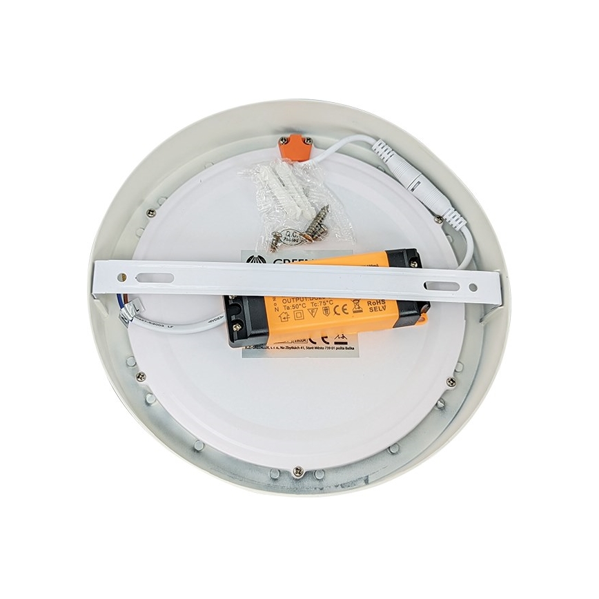 LED Stropna svjetiljka FENIX LED/12W/230V 3800K promjer 17 cm