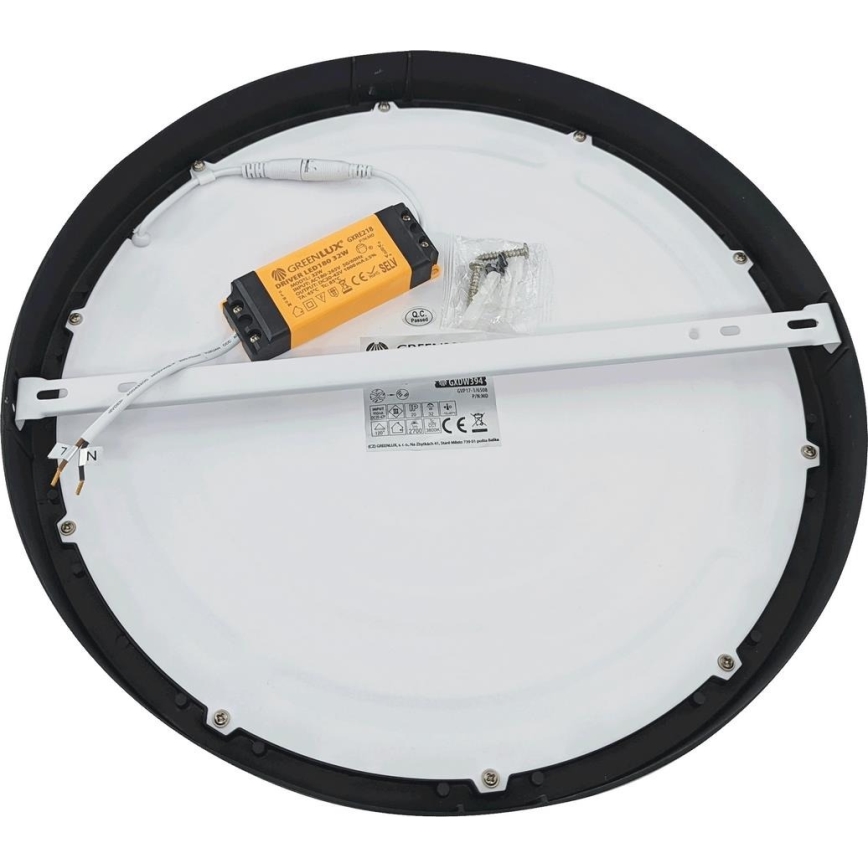 LED Stropna svjetiljka FENIX LED/32W/230V 3800K pr. 40 cm