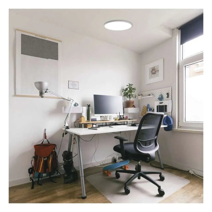 LED Stropna svjetiljka FLORI LED/18W/230V 4000K bijela pr. 29 cm