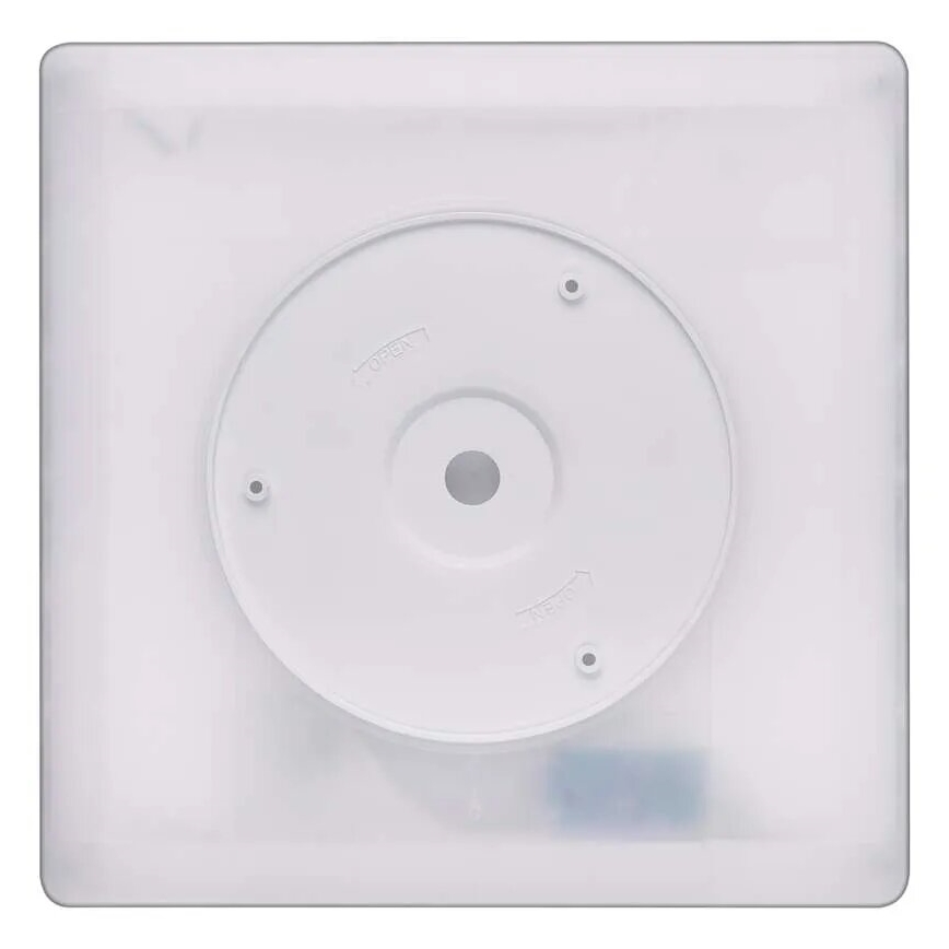 LED Stropna svjetiljka FLORI LED/18W/230V 4000K crna 29x29 cm