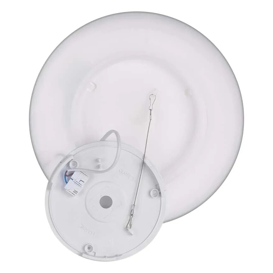 LED Stropna svjetiljka FLORI LED/18W/230V 4000K crna pr. 29 cm