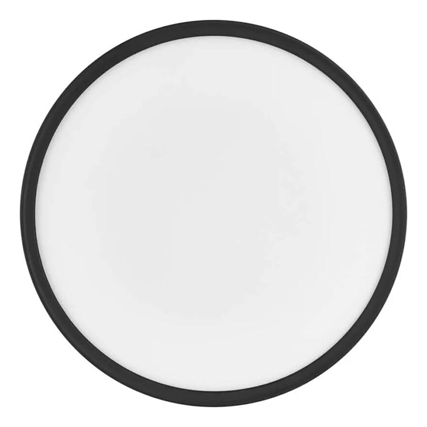 LED Stropna svjetiljka FLORI LED/22W/230V 4000K crna pr. 42 cm